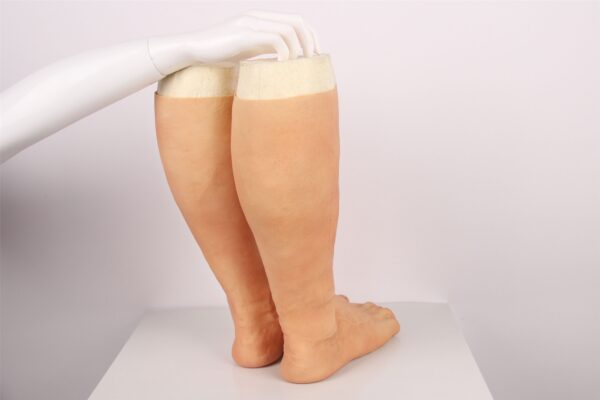 silicone prosthetic feet sleeve artificial foot mask realistic male skin 40cm (10) compressed