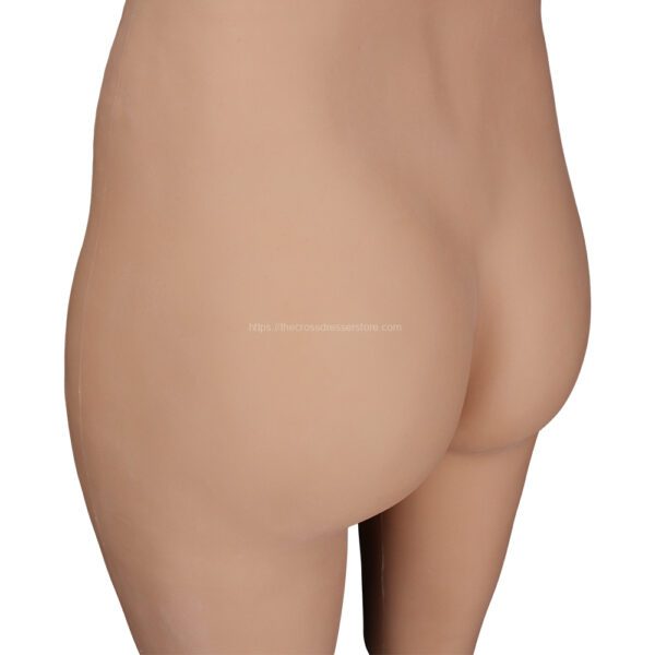 silicone vagina panties fake vagina pant hip enhance half length v7 size l (2)