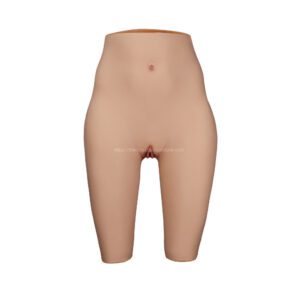 silicone vagina panties fake vagina pant hip enhance half length v7 size l (5)