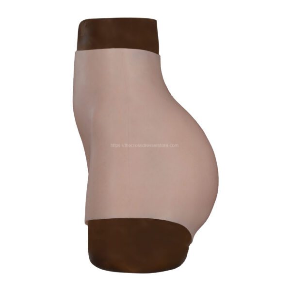 silicone vagina panties fake vagina pant hip enhance quarter length built in tubes v7 (4)