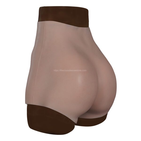 silicone vagina panties fake vagina pant hip enhance quarter length built in tubes v7 (7)