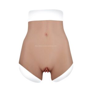 silicone vagina panties fake vagina pant hip enhance quarter length v7 size m (2)