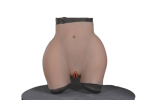 silicone vagina panties super strong hip enhance quarter length built in tubes v8 size m (2)