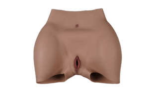 silicone vagina panties super strong hip enhance quarter length built in tubes v8 size m (9)